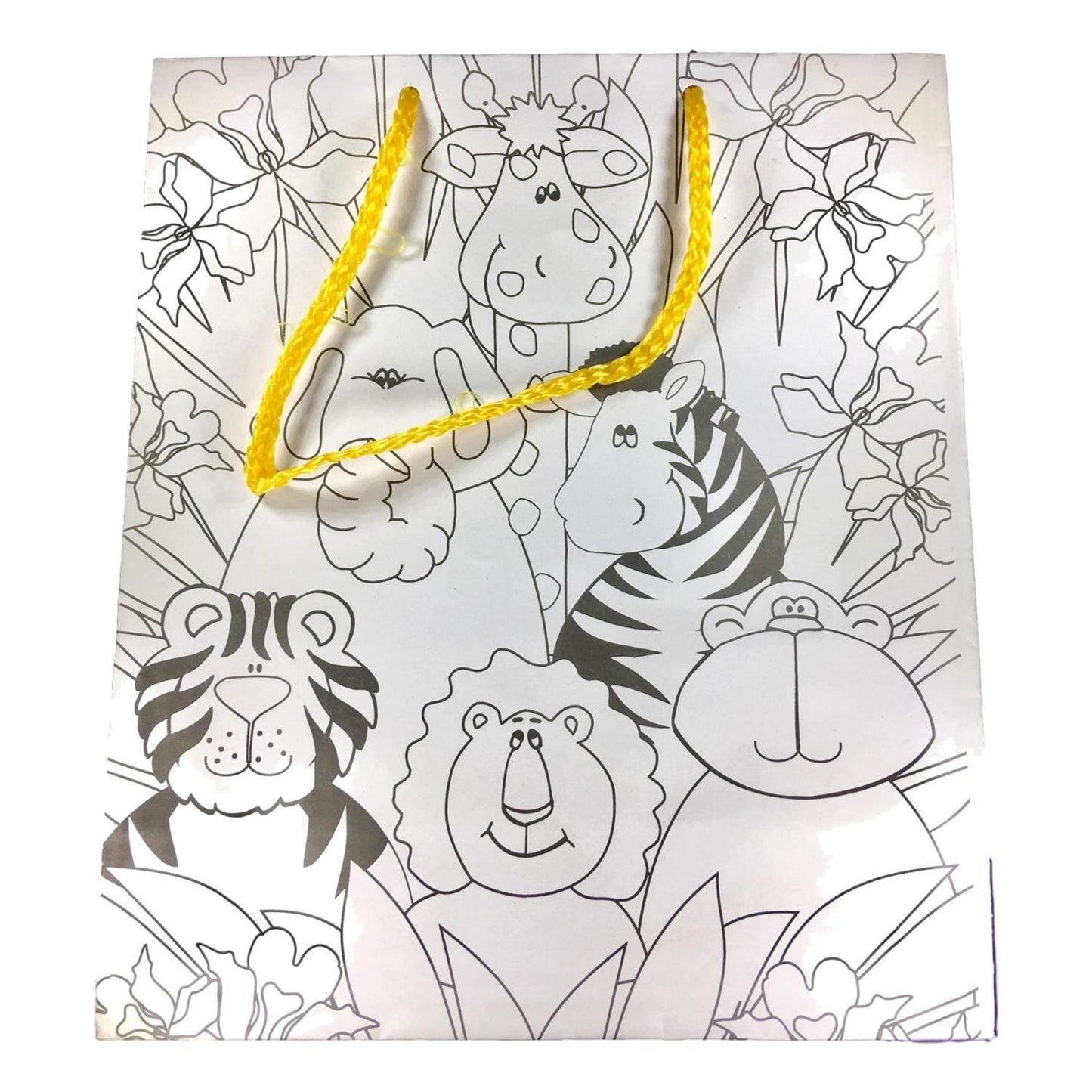 CYO Safari Animal Bags (12 Pack) - EconoCrafts