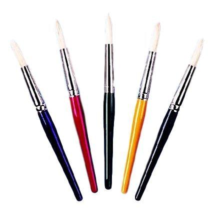 Not So Stubby Paint Brushes (6 Pack) - EconoCrafts