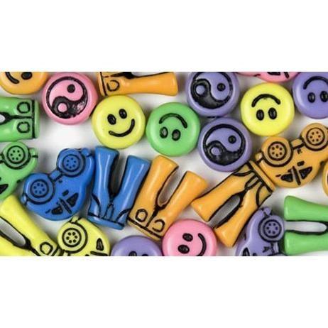 Hippy Love Beads (32 Pack) - EconoCrafts