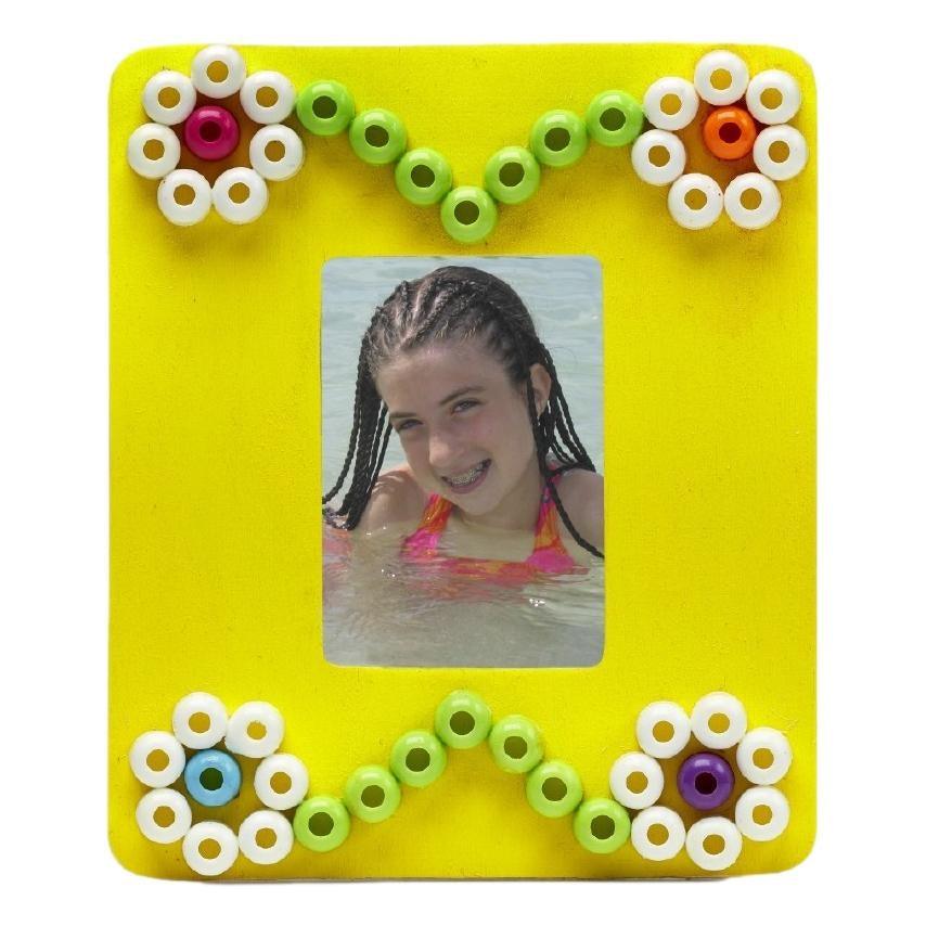 Big Super Beads Picture Frames Kit (12 Pack) - EconoCrafts