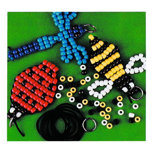 DIY Beaded Animal Key-Chains (12 Pack) - EconoCrafts