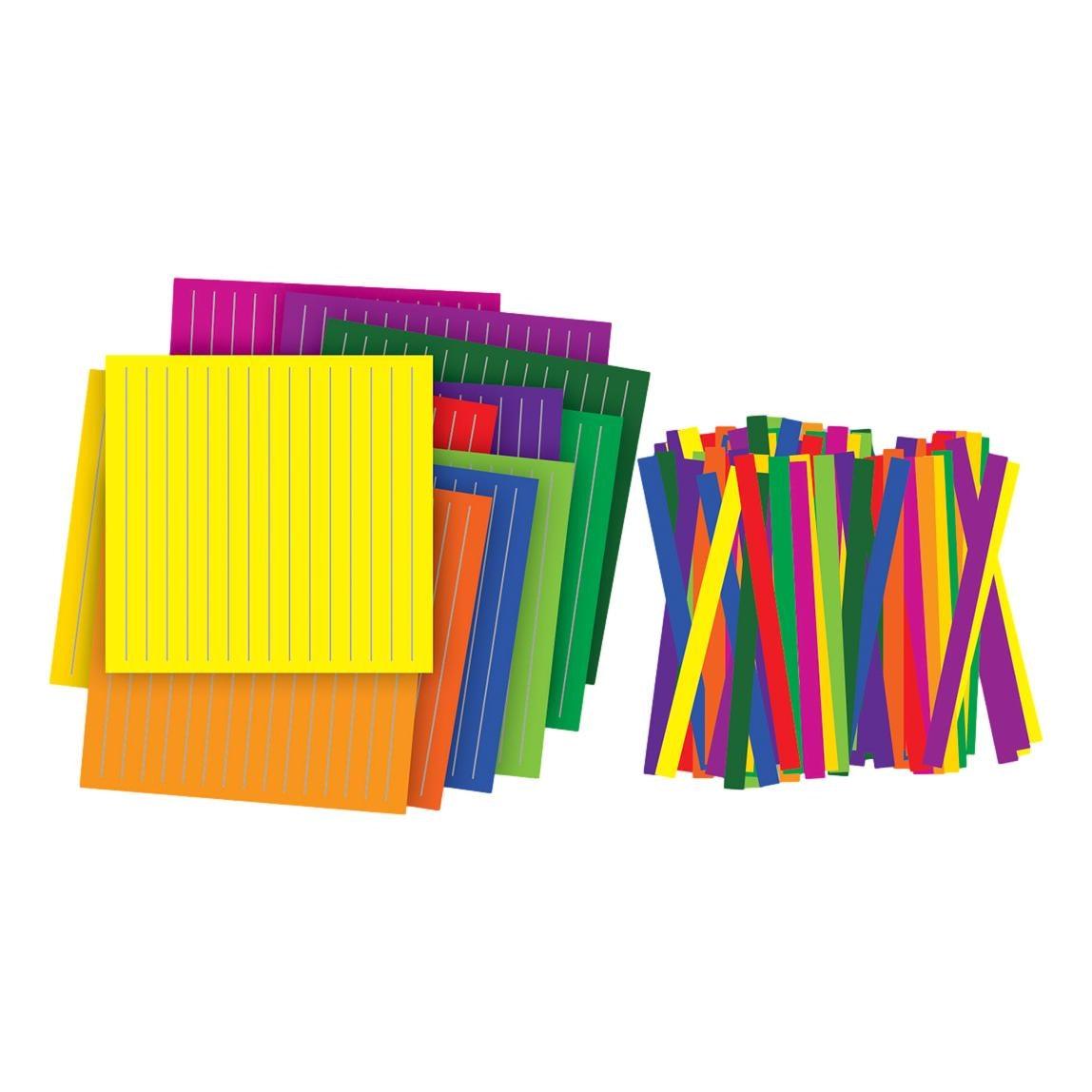 Colors and Patterns Weaving Mats (36 Pack) - EconoCrafts