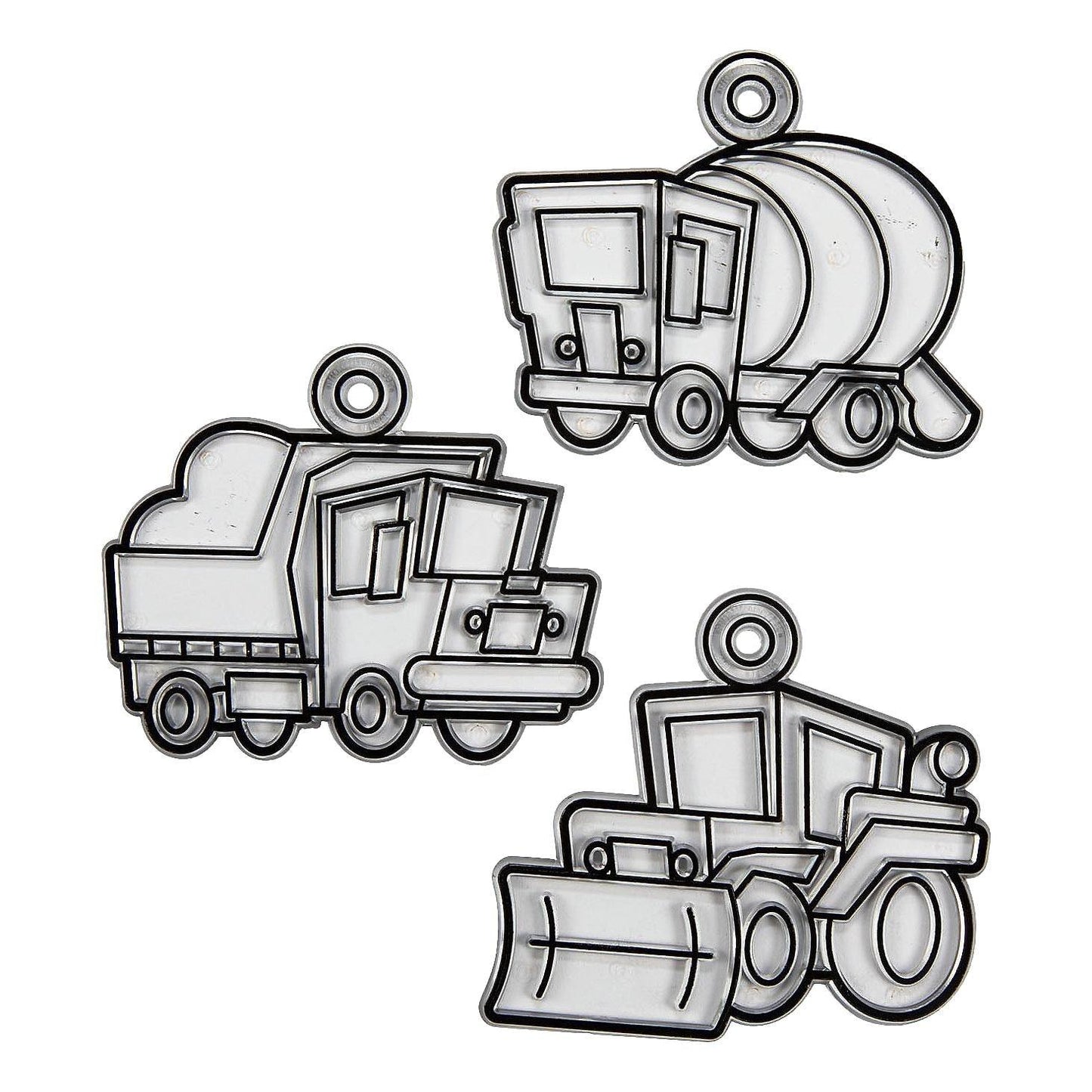Construction Vehicle Suncatchers (24 Pack) - EconoCrafts