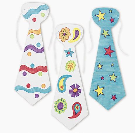 Design-a-Necktie (24 Pack) - EconoCrafts