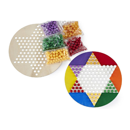 DIY Chinese Checkers (12 Pack) - EconoCrafts