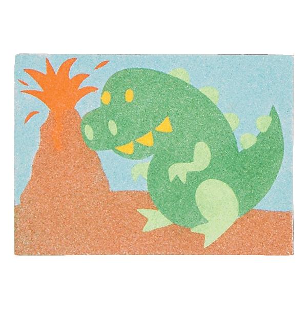Dinosaur Sand Art Pictures (24 Pack)