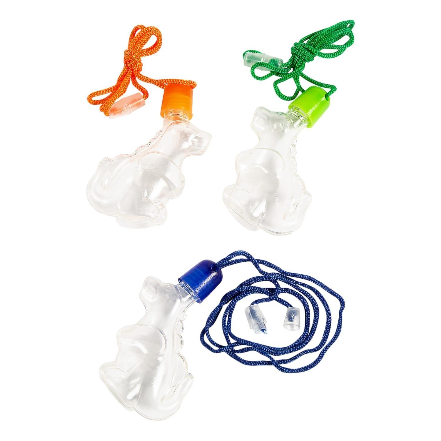 Dinosaur Sand Art Necklaces (12 Pack) - EconoCrafts