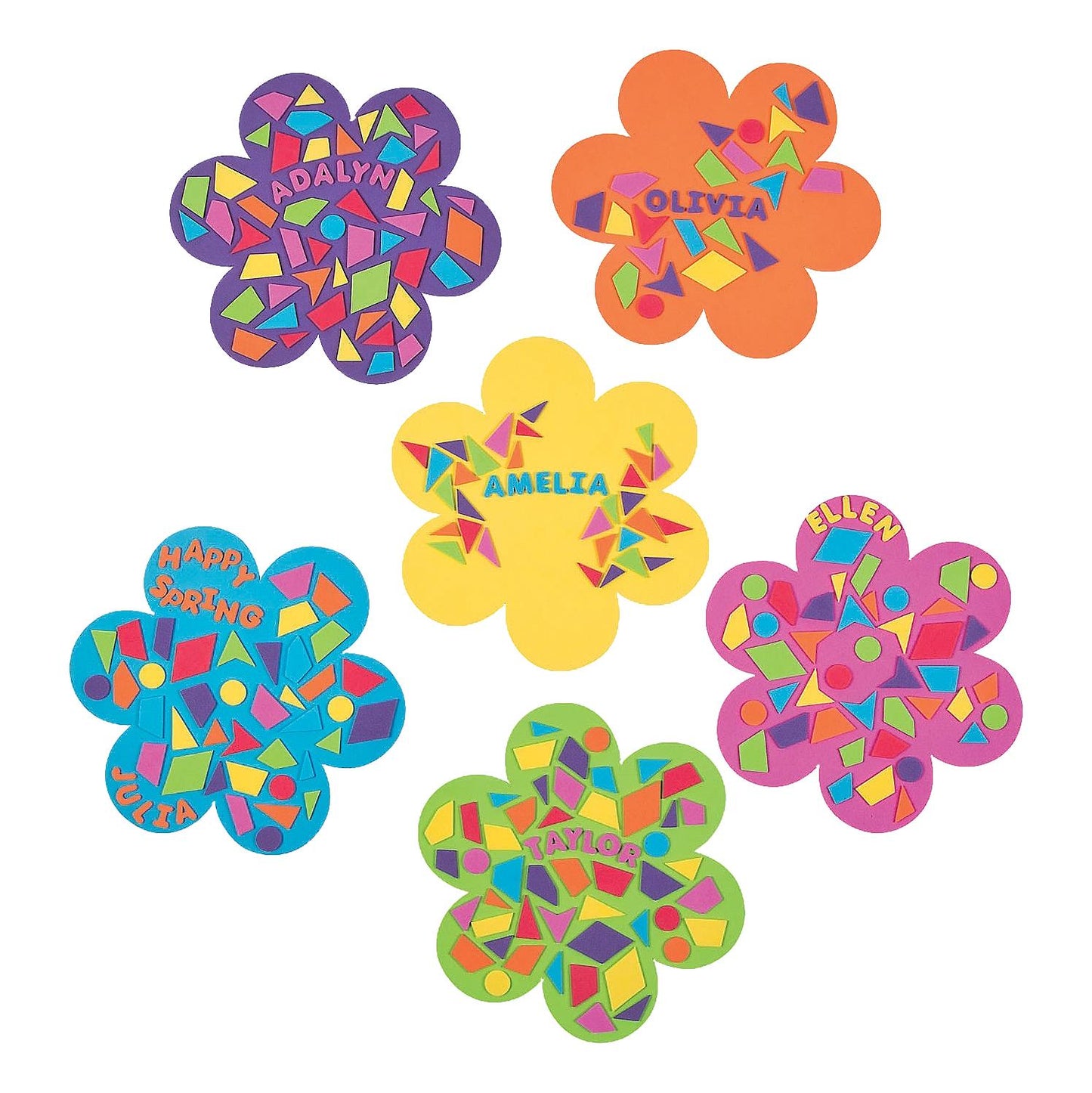 DIY Mosaic Flowers (24 Pack)