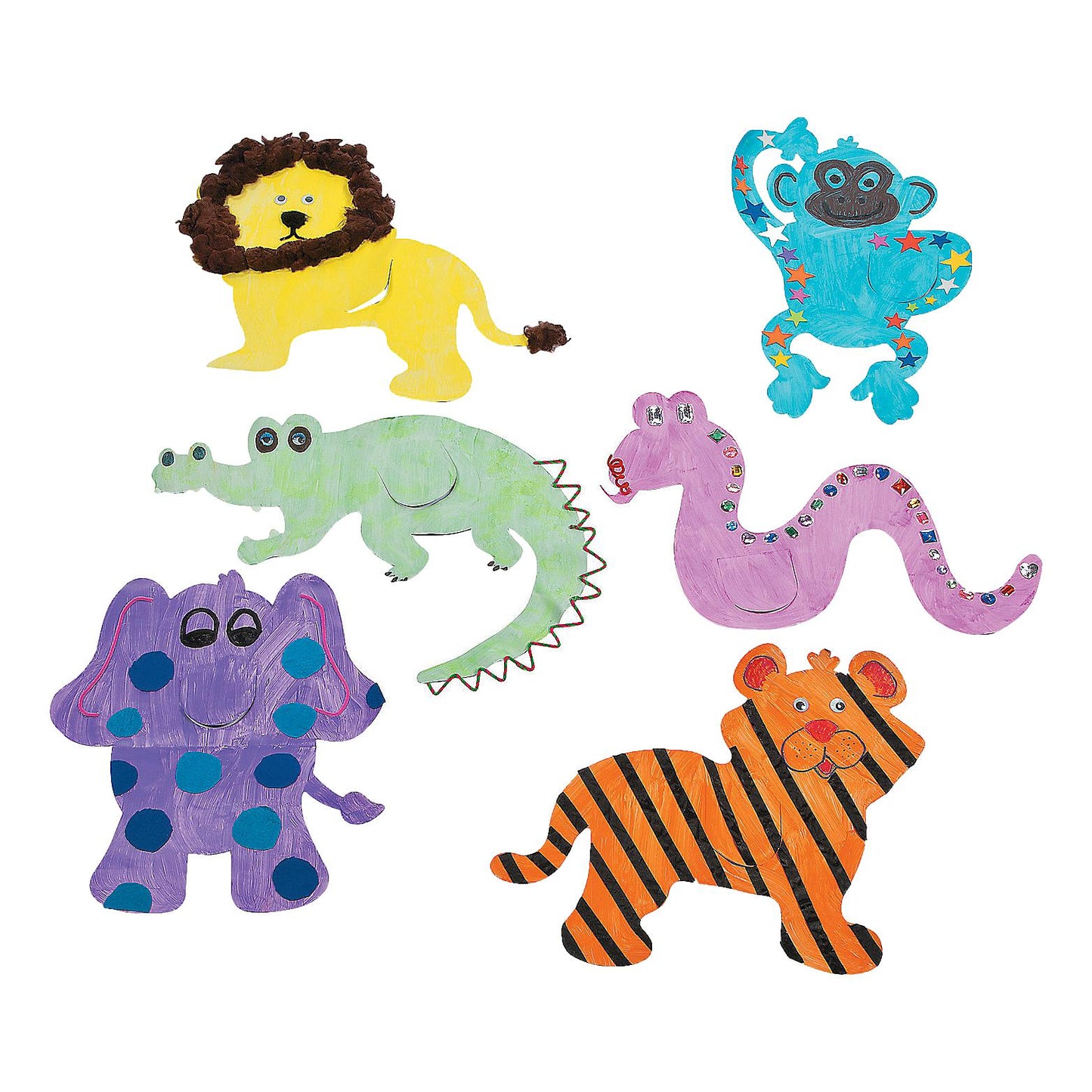 DIY Safari Animal Costumes (12 Pack)