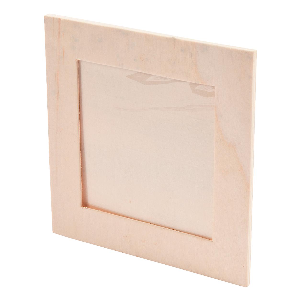 DIY Wooden Picture Frames - Square (12 Pack)