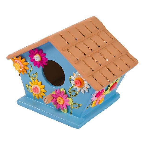 DIY Ceramic Birdhouses (12 Pack) - EconoCrafts