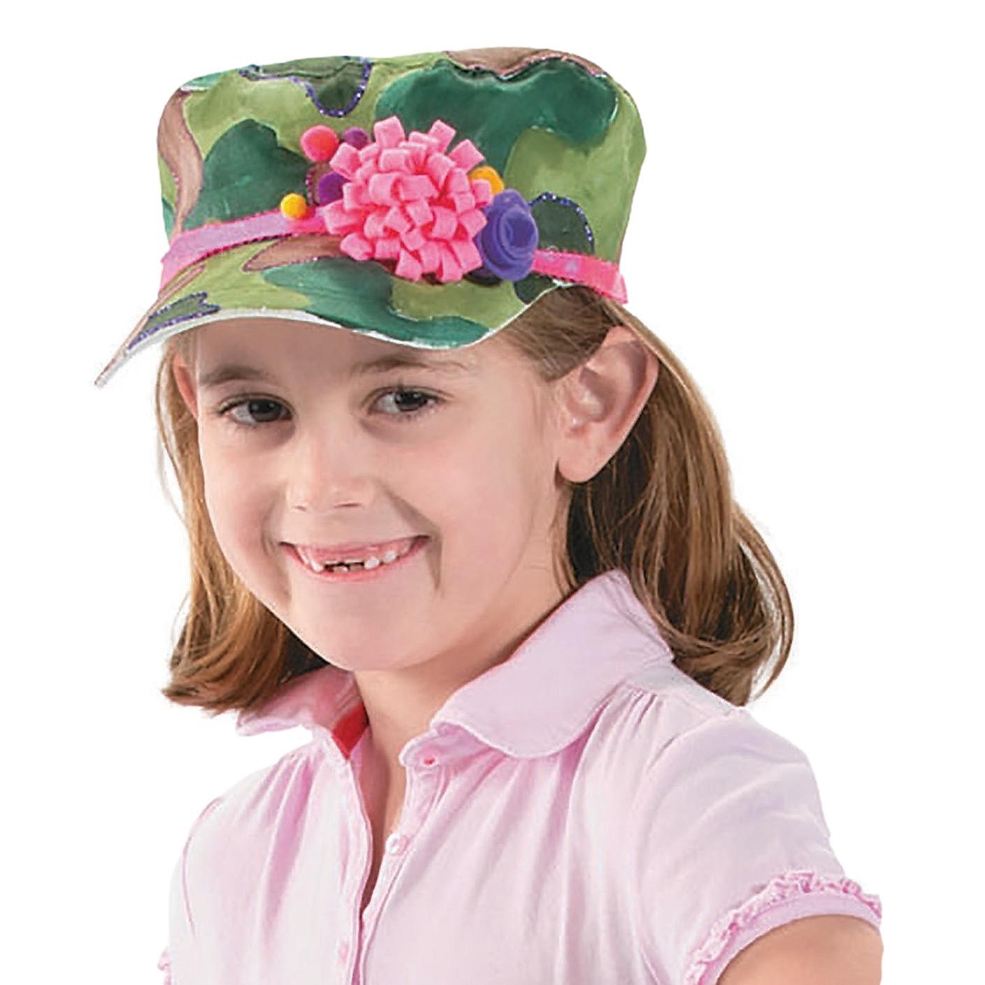 DIY Military Hats (12 Pack) - EconoCrafts