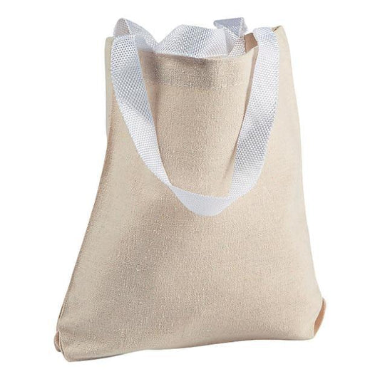 DIY Mini Canvas Tote Bags (12 Pack) - EconoCrafts