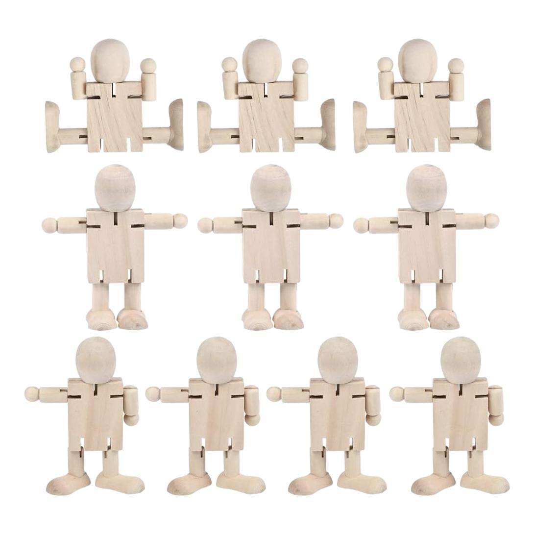 DIY Multi-Directional Figurines (12 Pack) - EconoCrafts