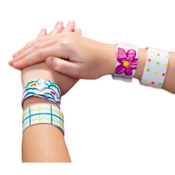 DIY Slap Bracelets (24 Pack) - EconoCrafts