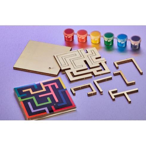 DIY Wooden Labyrinth Game (12 Pack) - EconoCrafts