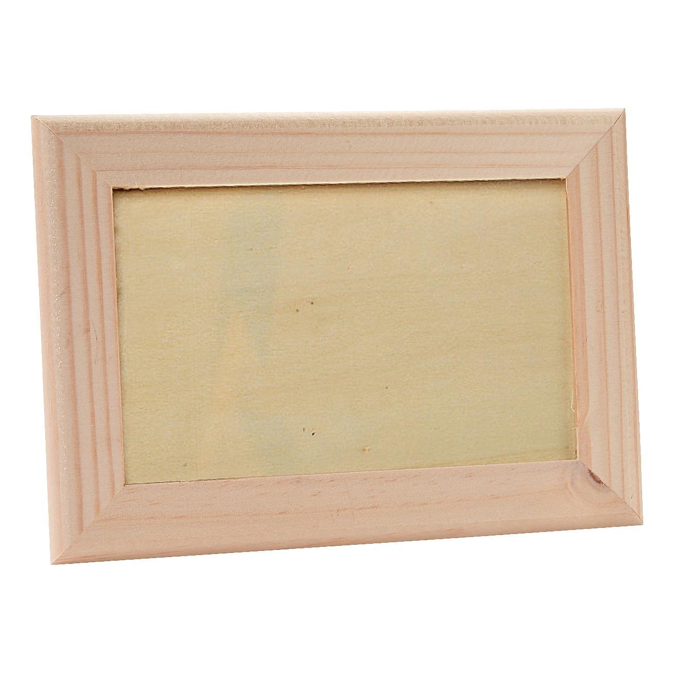 DIY Wooden Picture Frames - Rectangle (12 Pack) - EconoCrafts