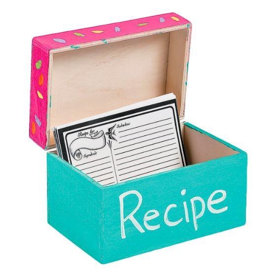 DIY Wooden Recipe Boxes (12 Pack) - EconoCrafts