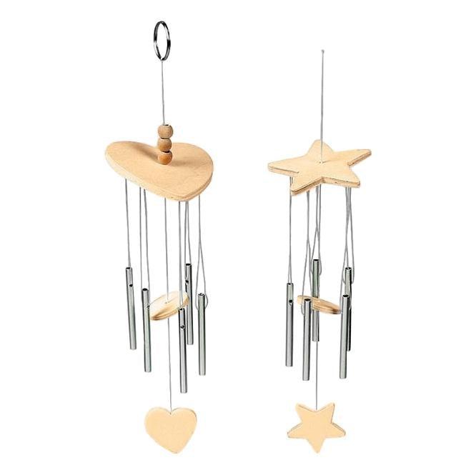 DIY Wooden Wind Chimes (12 Pack) - EconoCrafts