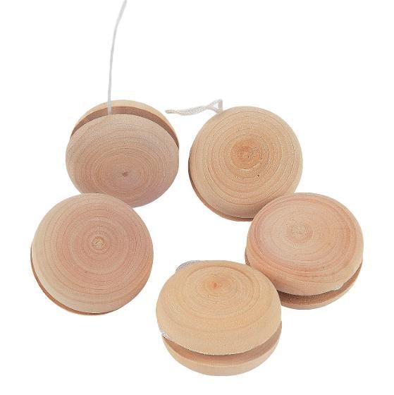 DIY Wooden Yo-Yos (12 Pack) - EconoCrafts