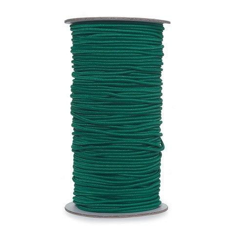 Elastic Cord - 2 mm - Green - EconoCrafts