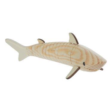Flexible Wooden Sharks (12 Pack) - EconoCrafts