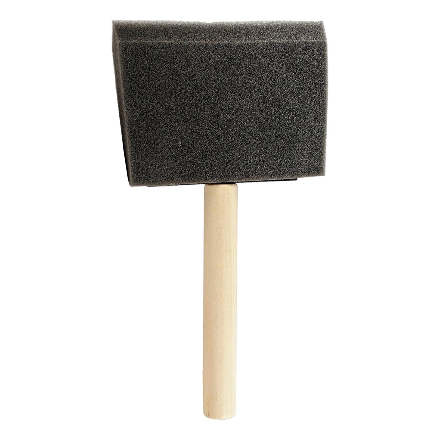 Foam Brushes - 4" (12 Pack) - EconoCrafts