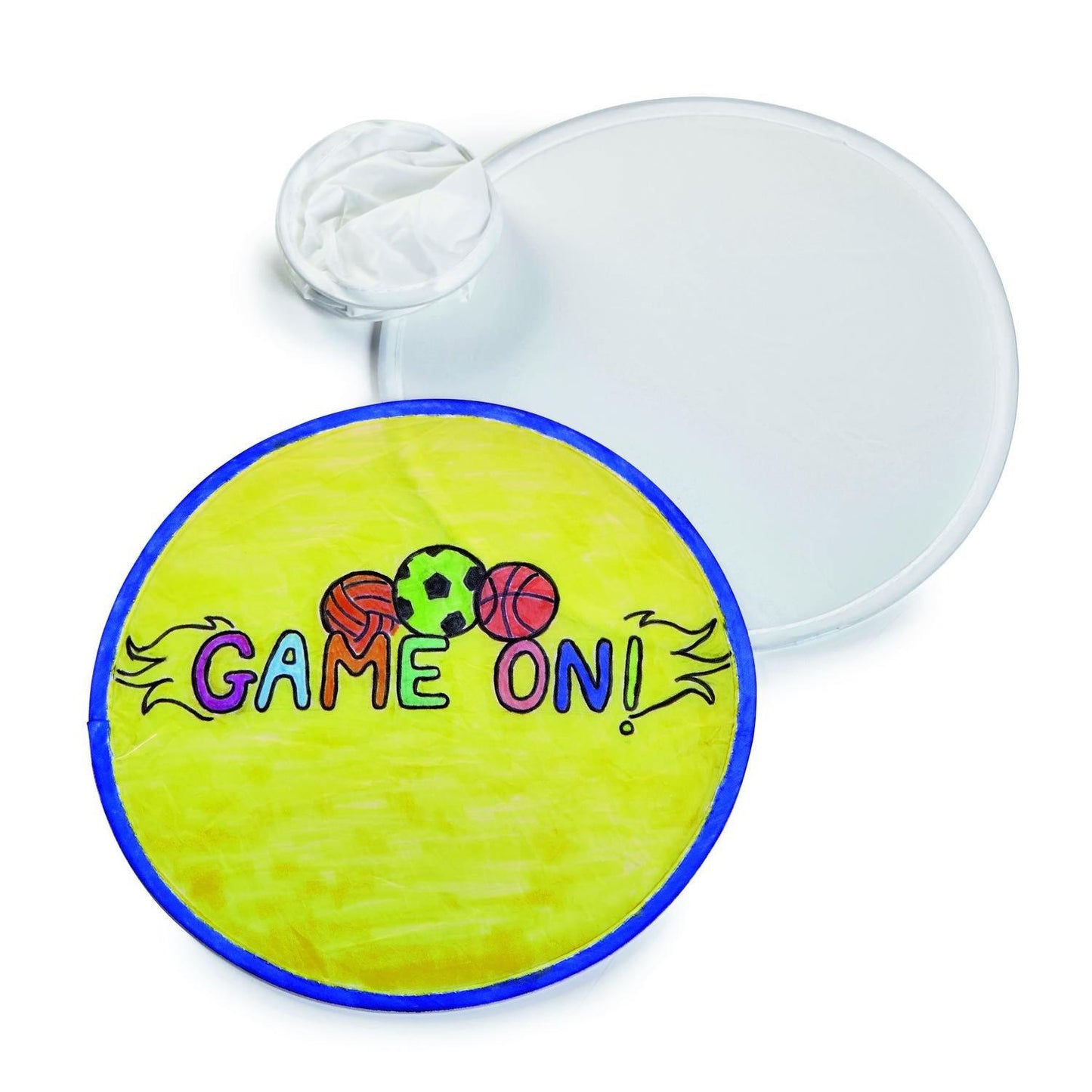 CYO Foldable Frisbees (12 Pack) - EconoCrafts
