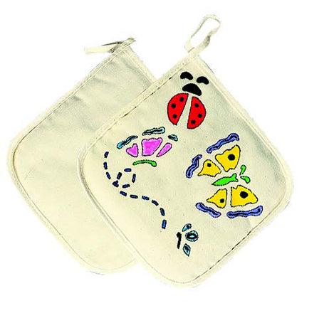 DIY Canvas Pot Holders (12 Pack) - EconoCrafts