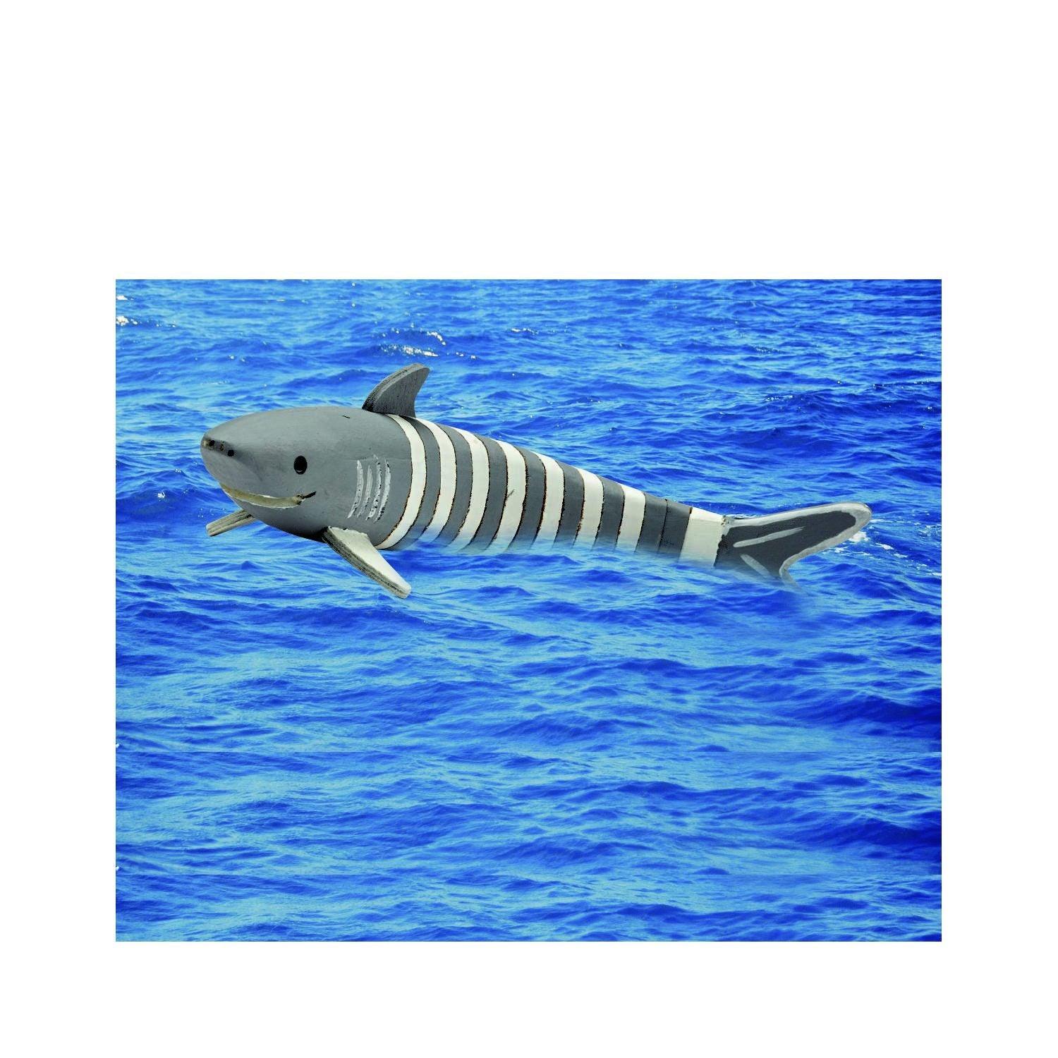 Flexible Wooden Sharks (12 Pack) - EconoCrafts