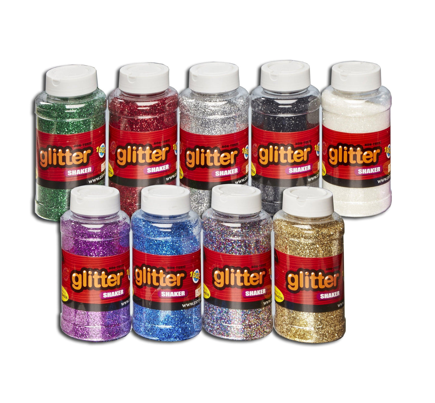 Glitter - 1 lb (Set of 8) - EconoCrafts