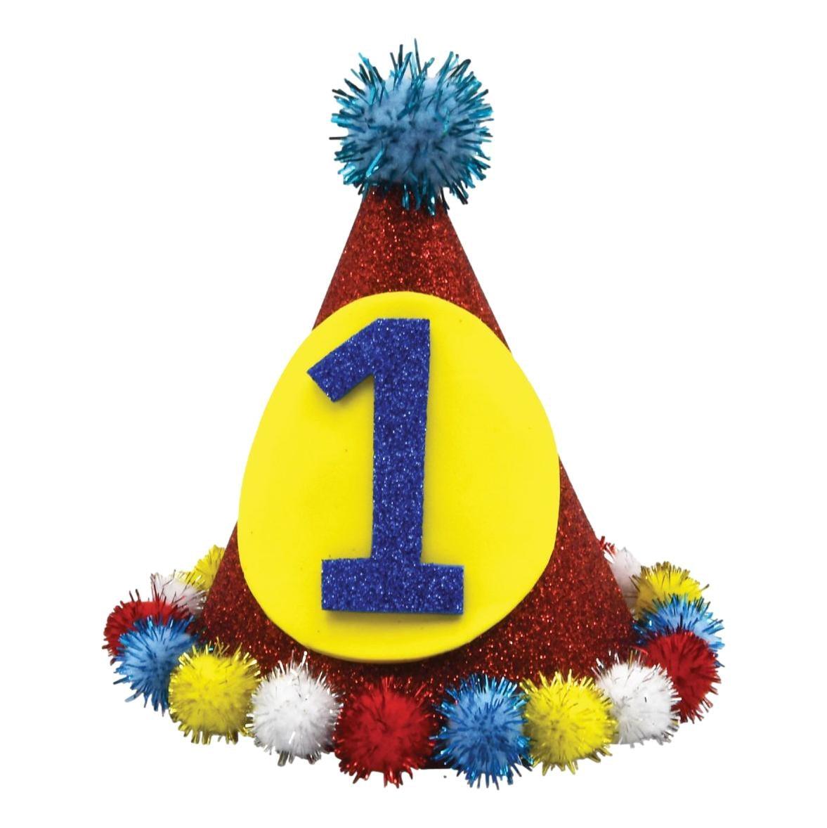 Glitter Pom-Poms - 1/2" (80 Pack) - EconoCrafts