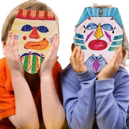 CYO Greek Masks (25 Pack) - EconoCrafts