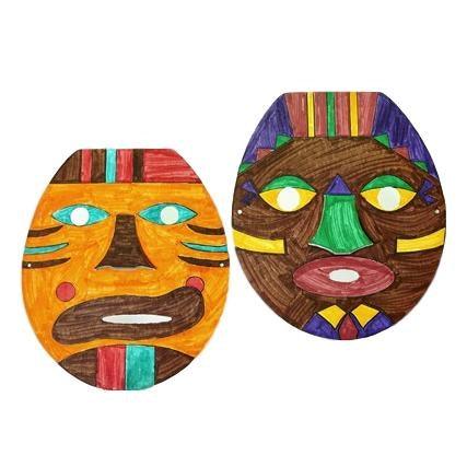 CYO Greek Masks (25 Pack) - EconoCrafts
