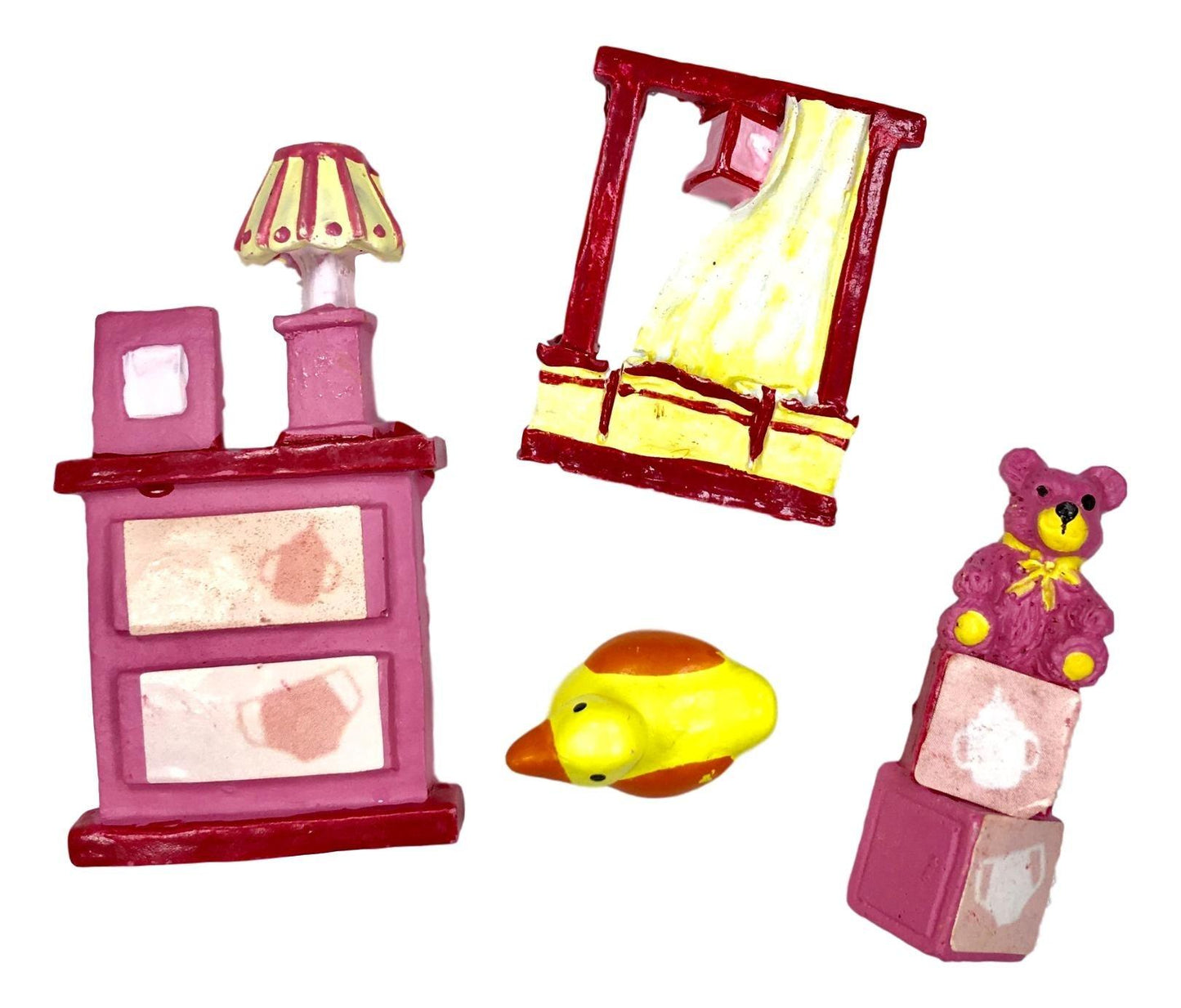 Miniature Kid's Room Pieces (Set of 4) - EconoCrafts