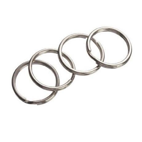 Silver Split Rings (24 Pack) - EconoCrafts