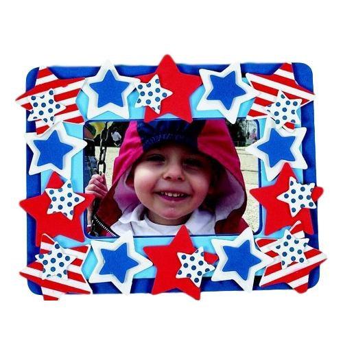 DIY Patriotic Picture Frame Magnets (12 Pack) - EconoCrafts
