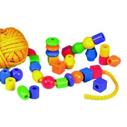 Jumbo Plastic Beads (100 Pack) - EconoCrafts