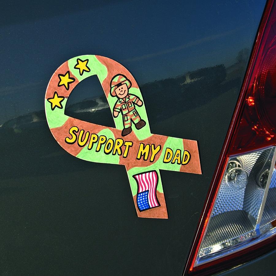 Design Your Own Ribbon Magnets (12 Pack) - EconoCrafts