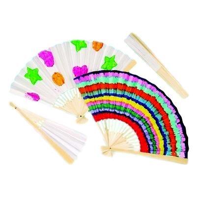 DIY Folding Fans (12 Pack) - EconoCrafts