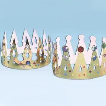 Gold Crowns (12 Pack) - EconoCrafts