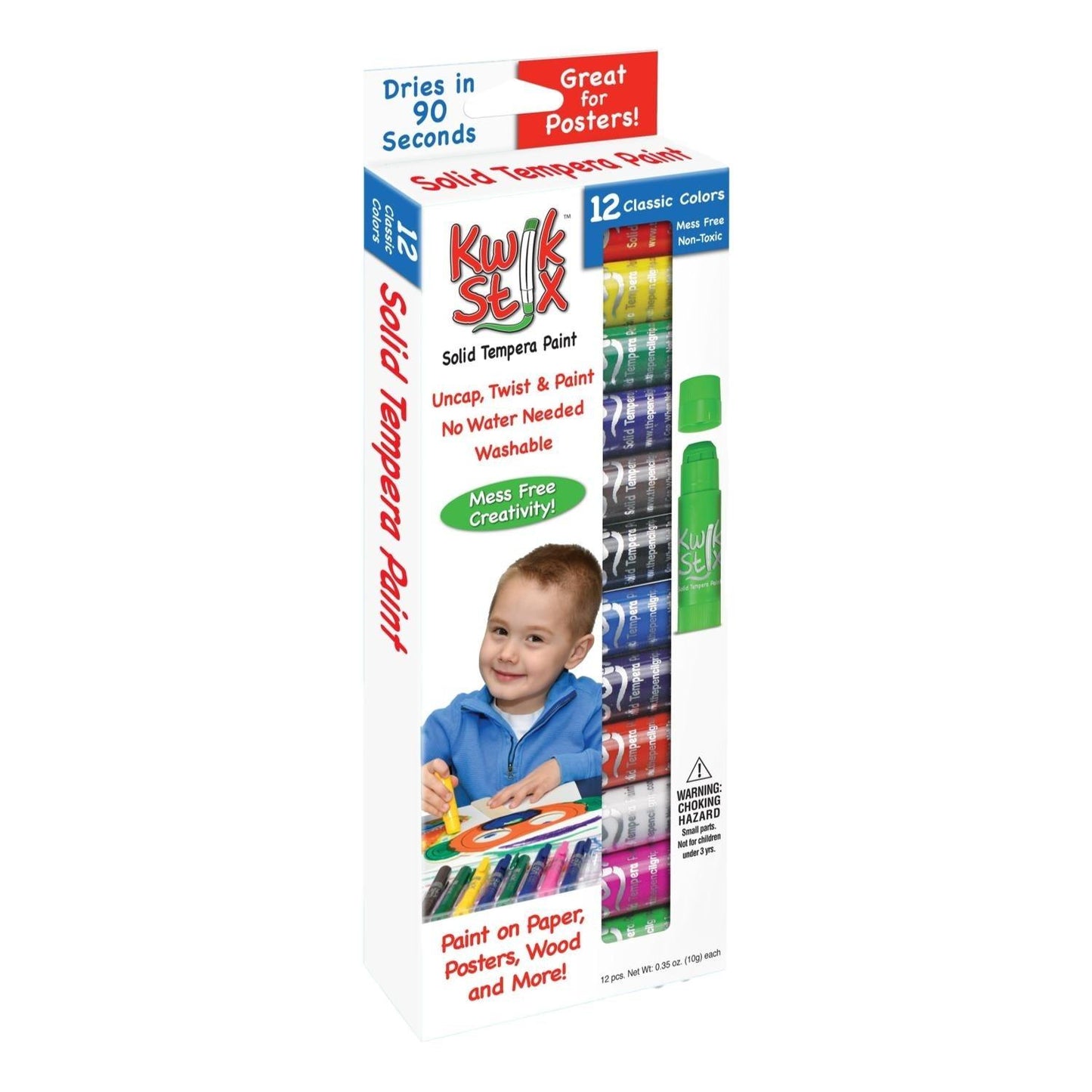 Kwik Stix - Thin Stix (12 Pack) - EconoCrafts