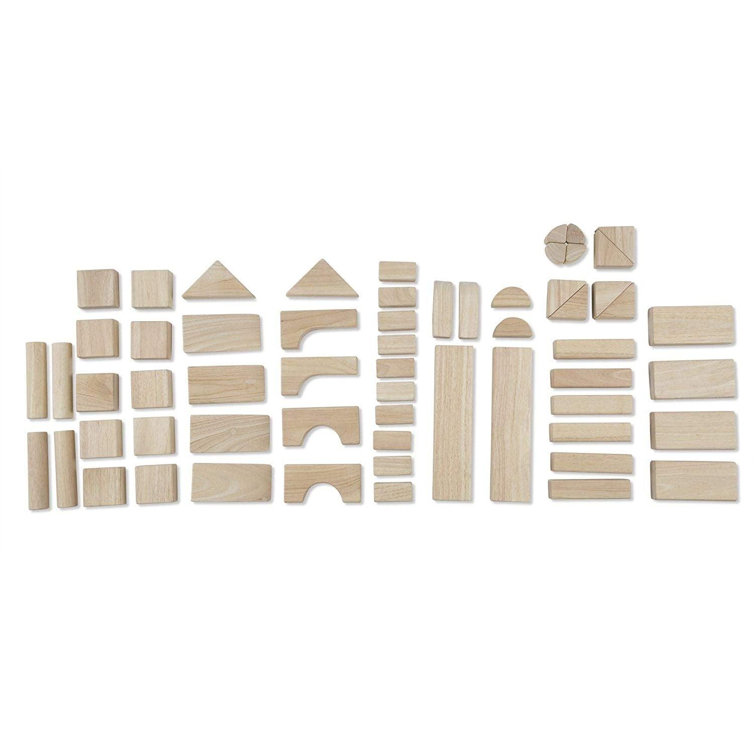 Wooden Blocks (60 Pack) - EconoCrafts