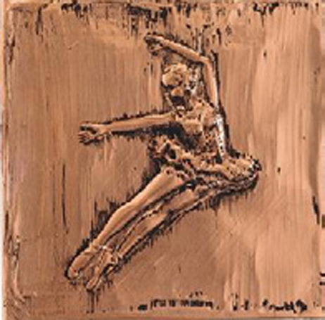 Plastic Molds for Foil Art - Ballerina