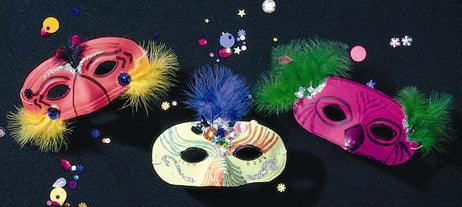 DIY Masquerade Masks (36 Pack) - EconoCrafts