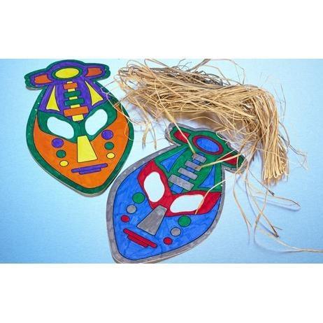 DIY Multicultural Masks (24 Pack) - EconoCrafts