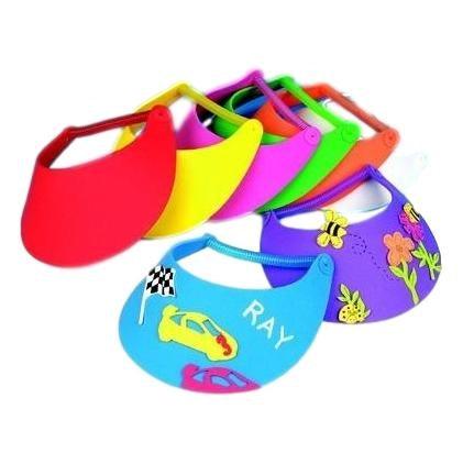 Foam Visors With Coil Band (12 Pack) - EconoCrafts