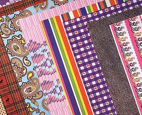 Fabric Paper (40 Sheets) - EconoCrafts