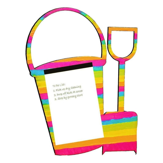 Pail and Shovel Memo Pad Magnets (12 Pack) - EconoCrafts