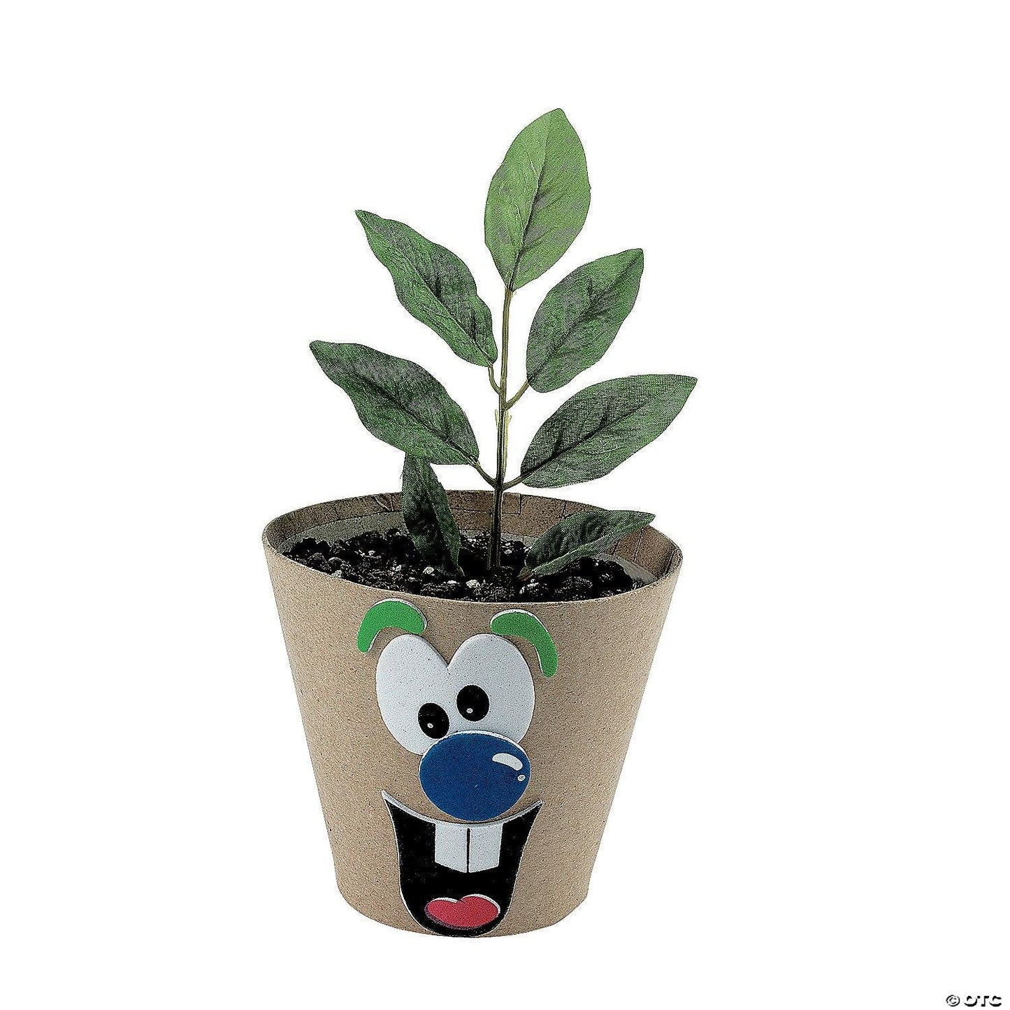 Paper Mache Flower Pots - 4" (12 Pack) - EconoCrafts